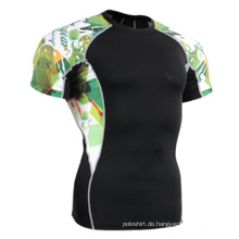 Nach Maß Sublimation Printing Fitted Sport T-Shirt